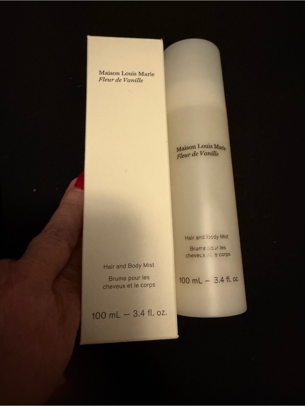 Maison Louis Marie Fleur de Vanille Hair & Body Mist (100ml) NEW
